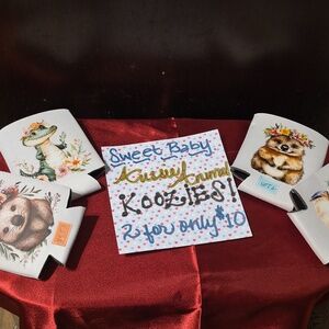 NWT 🇭🇲 SWEET AUSSIE BABY ANIMAL COOZIES 🇭🇲 Handmade ❤️ Choose 2 By Set #!